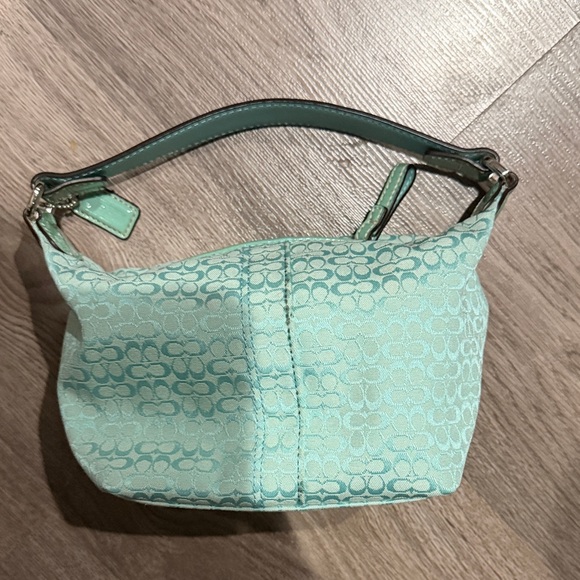 Coach Handbags - Coach Mint Green Shoulder Bag